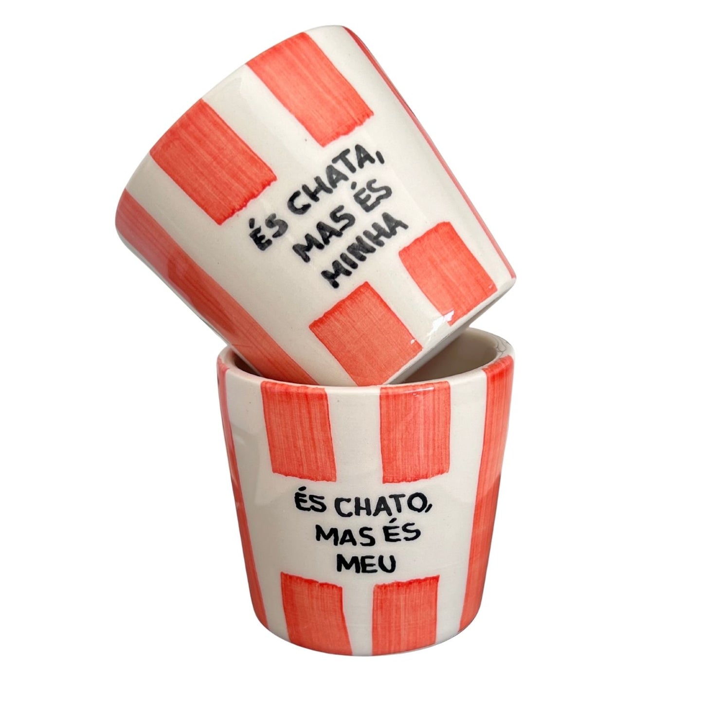 Kit día de San Valentín tazas de café - Eres pesado(a)