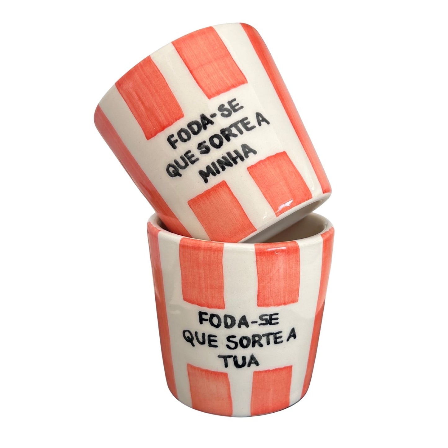 Kit de San Valentín tazas de café - ¡Maldita suerte!